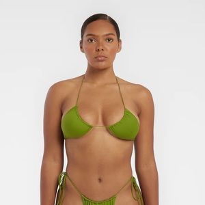 Riot Swim Bixi Top in Matcha Size M